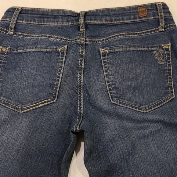 Jessica Simpson “Kiss Me” Blue Denim Jeggings - Women’s Size 27 - Picture 5 of 8